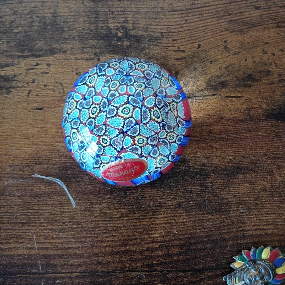 Murano glass paper weight
